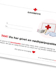 Humanitær støtte via Røde Kors - bidrag til global hjælp