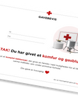 Gavebevis med komfur og gasblus
