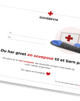 Røde Kors donation - sovepose til et barn
