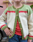 PetiteKnit - Cross Cardigan Junior (DK/EN)