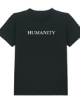Børne-T-shirt – Humanity - Sort