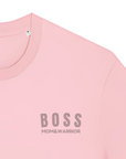 Boss Mom & Warrior - cotton pink