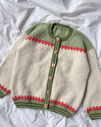 PetiteKnit - Cross Cardigan Junior (DK/EN)